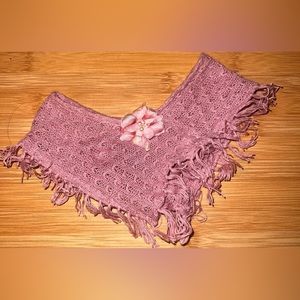 American Girl DOLL Sightseeing Outfit KNITTED PONCHO CAPE ONLY